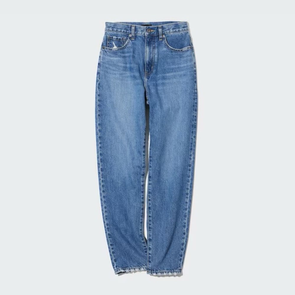 Uniqlo High Raise Classic Blue Women's Jeans